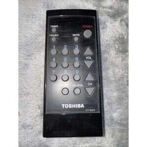 Toshiba CT-9207 TV DVD VCR Remote Control Unit for CF917 C2018 CF928 CF317 CF318